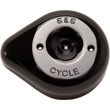S&S Cycle Stealth Air Cleaner Cover - Teardrop - Black