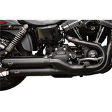 S&S Cycle Grand National Slip-On Mufflers - Ceramic Black