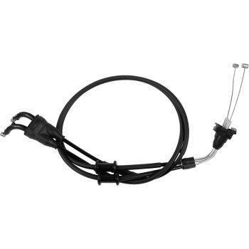 Moose Offroad Black Vinyl Throttle Cable Black Vinyl Throttle Cable - Stock Length - Yamaha YZ450