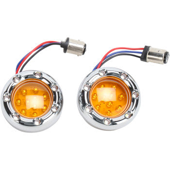 LED "Fire Ring" Kit for Factory "Deuce Style" Turn Signal Housing