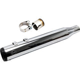 S&S Cycle 2-into-1 Swindler Exhaust Conversion Kit - 4" - Chrome - M8 Touring