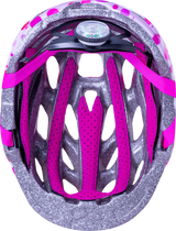 Child Chakra Lighted Confetti Bicycle Helmet