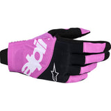Alpinestars Techstar Black/Light Gray/Purple Gloves