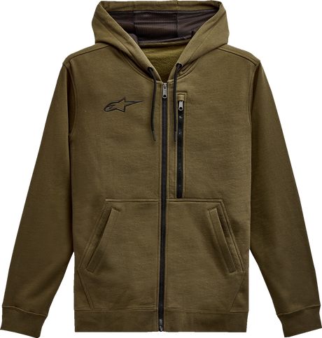 Asymmetrical Zip-up Hoodie