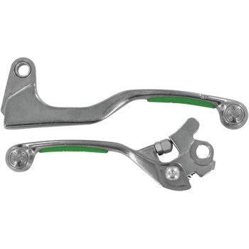 Moose Offroad Competition Lever Set Competition Lever Set - Green