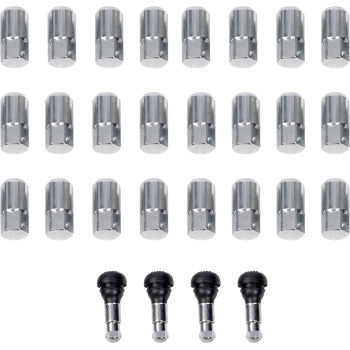 Moose Racing Replacement ATV/UTV Wheel Lug Nuts with Valve Stems