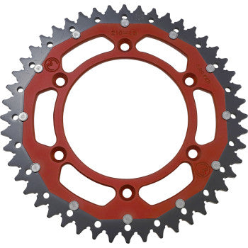 Moose Offroad Dual Sprocket Dual Sprocket - 48 Tooth - Red - Honda