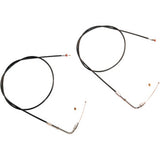 S&S Cycle Black Vinyl Throttle Cable - 42" - Black
