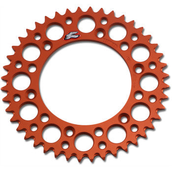 RENTHAL Ultralight Rear Sprocket - 44 Tooth - Orange