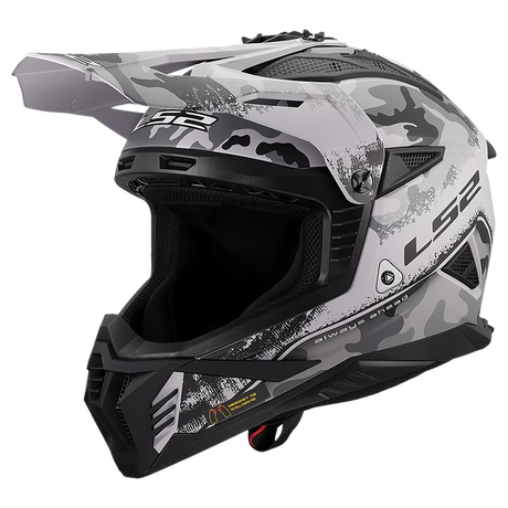 LS2 CARBINE - MATTE TONAL GRAY/BLACK - Gate II Helmet