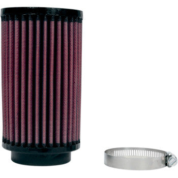 K & N Universal Clamp-On Air Filter - Centered