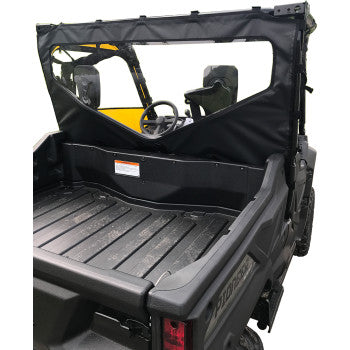 Moose Offroad UTV Rear Windscreen Rear Dust Panel - Pioneer 1000