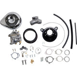 S&S Cycle Super E Carburetor with Stealth Air Cleaner Kit - Chrome - Twin Cam