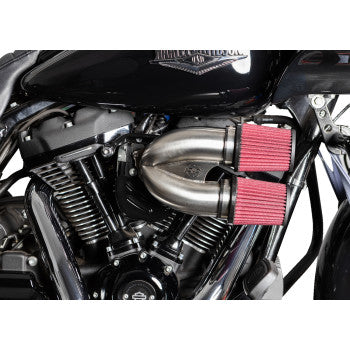 S&S Cycle Tuned Induction Air Cleaner Kit - Stainless Steel - Harley-Davidson
