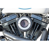 S&S Cycle Air Stinger Stealth Air Cleaner Kit - Black Chrome Ring