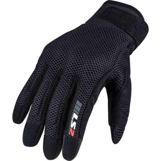 LS2 COOL - BLACK - Men's Touring Glove