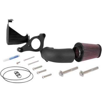 K & N Aircharger® Intake System with Mandrel-Bent Aluminum Intake Tube Kit