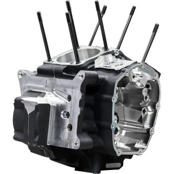 S&S Cycle Crankcase - MK-Series "B" - Black - M8 Softail
