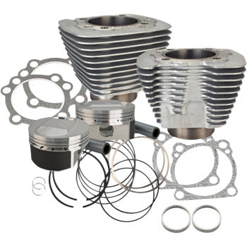 S&S Cycle Cylinder Kit - 1200 cc Conversion - 11.2:1 Compression Ratio - Silver - XL