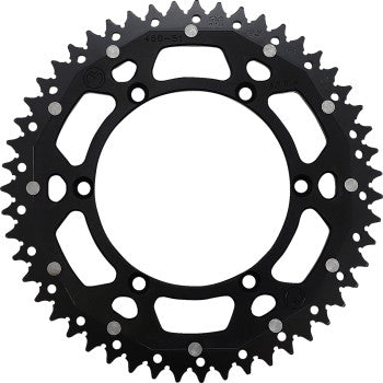 Moose Offroad Dual Sprocket Dual Sprocket - 51 Tooth - Black - Kawasaki/Suzuki