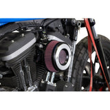S&S Cycle Air Stinger Stealth Air Cleaner Kit - Black Chrome Ring