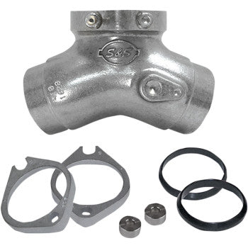 S&S Cycle Manifold Conversion Kit for 80" Evolution Big Twin - 80" Evolution Big Twin