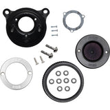 S&S Cycle Air Stinger Stealth Air Cleaner Kit - Black Chrome Ring