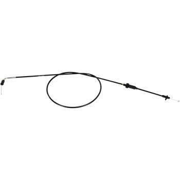 Moose Offroad Black Vinyl Throttle Cable Black Vinyl Throttle Cable - Stock Length - Polaris