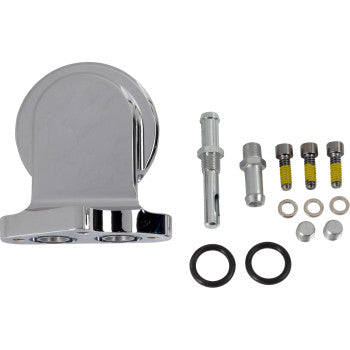 S&S Cycle Oil Filter Mounting Bracket Kit - Chrome