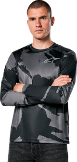 Long-Sleeve Camo Performance T-Shirt