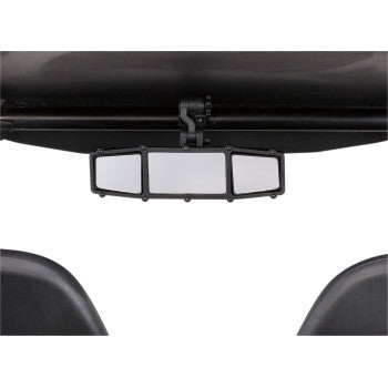 Moose Offroad Elite Series UTV Center Mirror Mirror with Blind Spot - Elite Series - Rear View - Black