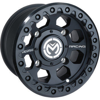 Moose Offroad 23X Wheel - Front - Black - 12x7 - 4/136 - 4+3