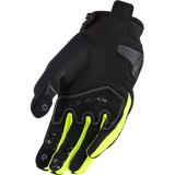 LS2 DART II - BLACK HV YLW - Men's Touring Glove