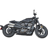 S&S Cycle Grand National Slip-On Mufflers - Stainless Steel - Sportster S