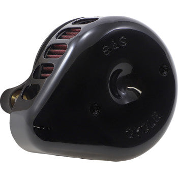 S&S Cycle Mini Teardrop Stealth Air Cleaner Kit - Gloss Black