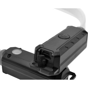 Risk Racing Light - FLEXIT - Under-Hood/Compact/Magnetic - 1000 Lumen - Black