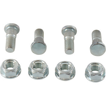 Moose Offroad Wheel Stud/Nut Kit - Front/Rear | Rear Right - '88-'11 Kawasaki KLF/Prairie