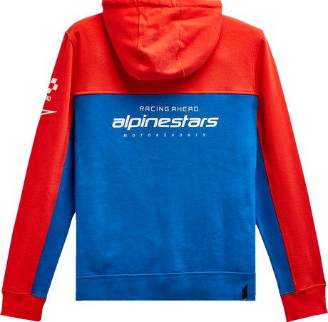 Alpinestars H Block Warm Red/Bright Blue Hoodie