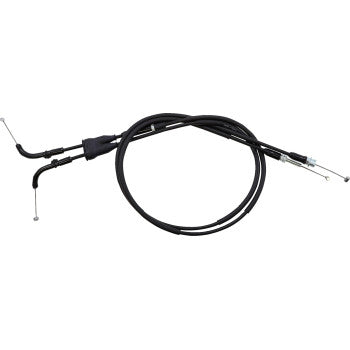 Moose Offroad Black Vinyl Throttle Cable Black Vinyl Throttle Cable - Stock Length - Yamaha