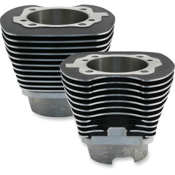 S&S Cycle 4-1/8" Bore Cylinder - 4.125" - Black