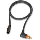 Tecmate OptiMate™ Power Adapter - 90° DIN to 2.5 mm Barrel
