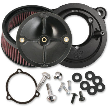 S&S Cycle Super Stock™ Stealth Air Cleaner Kit - Black