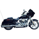 S&S Cycle 4-1/2" MK45 Performance Mufflers - Chrome with Black Thruster