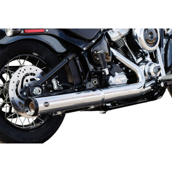 S&S Cycle Grand National Slip-On Muffler - 50 State - 4" Chrome - M8 Softail