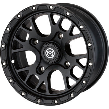 Moose Offroad 545X Wheel Wheel - 545X - Front/Rear - Black - 14x7 - 4/156 - 4+3