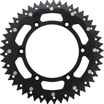 Moose Offroad Dual Sprocket Dual Sprocket - 49 Tooth - Black - Yamaha