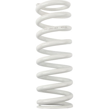 Moose Offroad Shock Spring Shock Spring - 63 mm OD - 63 n/mm - White