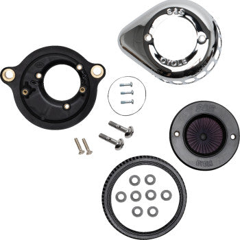 S&S Cycle Air Stinger Stealth Air Cleaner Kit - Chrome
