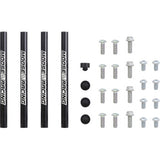 Moose Offroad Radiator Braces Radiator Braces - Silver - Gas Gas/Husqvarna/KTM
