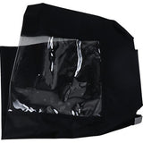 Moose Offroad UTV Rear Windscreen Rear Dust Panel - Mule